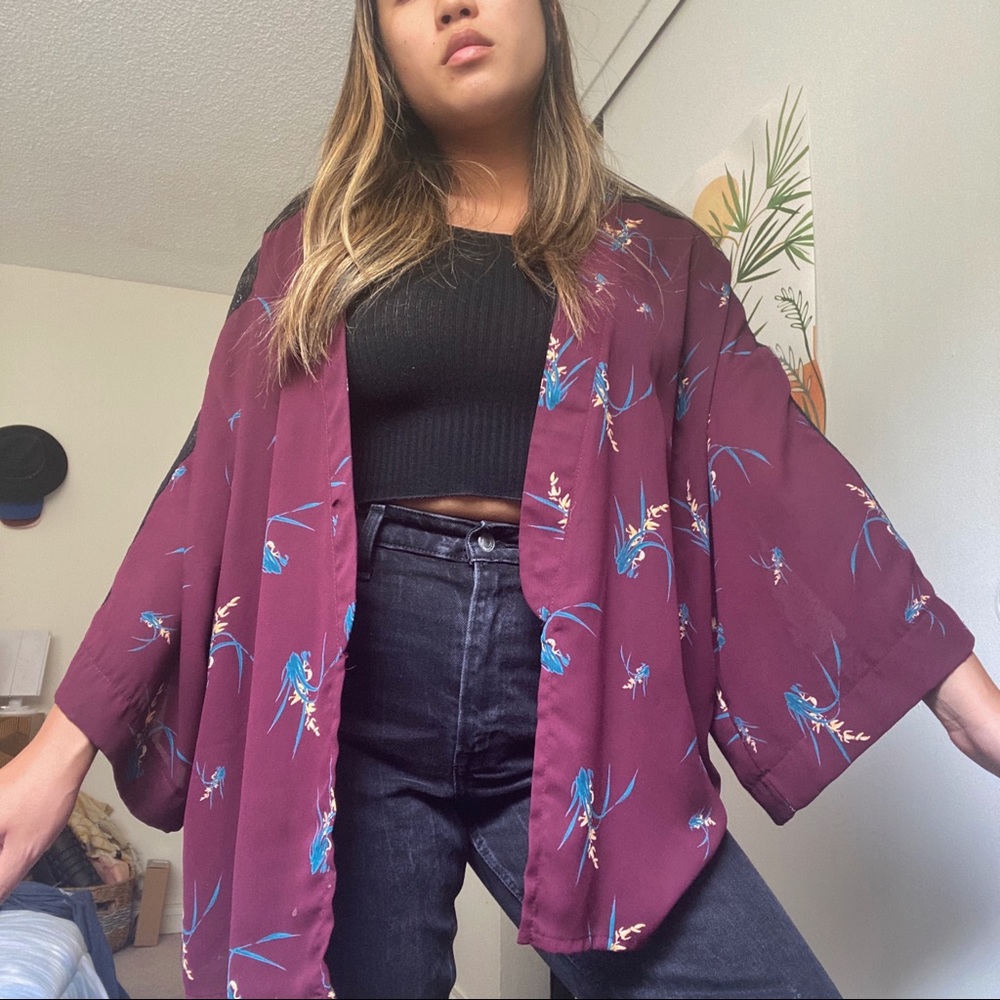 🌾 LUSH PRINTED KIMONO 🌾